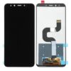 LCD with Touch Screen for Xiaomi Mi A2 - Black (display glass combo folder)