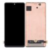 LCD with Touch Screen for Samsung Galaxy A71 - Black (display glass combo folder)
