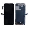 LCD with Touch Screen for Apple iPhone 14 Pro - Black (display glass combo folder) Original