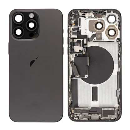 Full Body Housing for Apple iPhone 15 Pro - Black