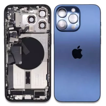 Full Body Housing for Apple iPhone 15 Pro - Blue