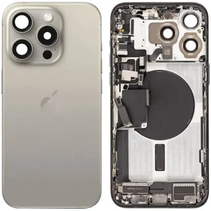 Full Body Housing for Apple iPhone 15 Pro - Gold