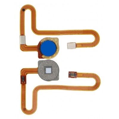 Fingerprint Sensor with Flex Cable for Xiaomi Redmi Note 8 Blue