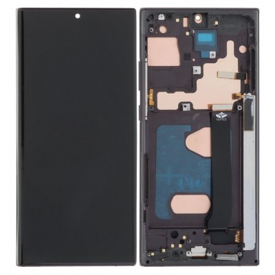 LCD with Touch Screen for Samsung Galaxy Note 20 Ultra 5G - Black (display glass combo folder 100% Care Original