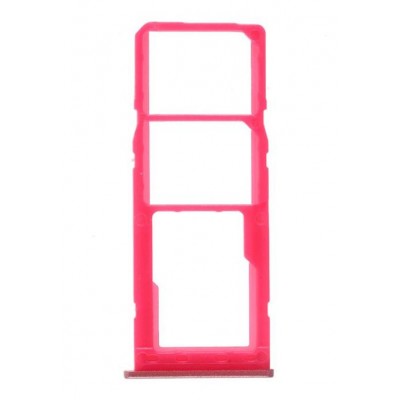SIM Card Holder Tray for Samsung Galaxy M31 - Red