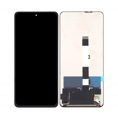 LCD with Touch Screen for Xiaomi Poco X3 - Black (display glass combo folder)