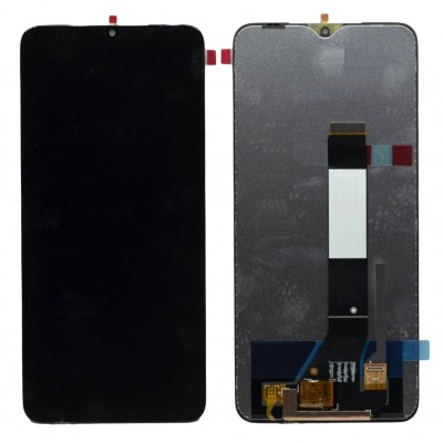 LCD with Touch Screen for Xiaomi Redmi 9 Power - Black (display glass combo folder)
