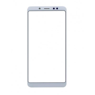 Front Glass for Xiaomi Redmi Note 5 Pro - White - Image 2