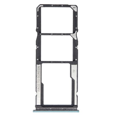 SIM Card Holder Tray for Xiaomi Redmi 9 Power - Blue - Image 3
