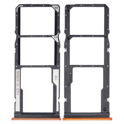 SIM Card Holder Tray for Xiaomi Redmi 9 Power - Red