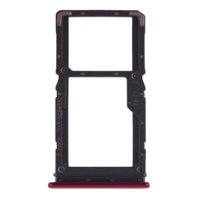SIM Card Holder Tray for Xiaomi Redmi Note 7 Pro - Red