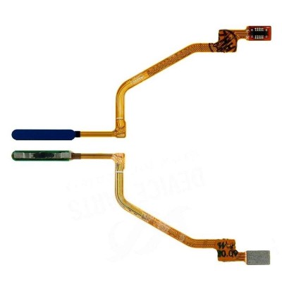 Fingerprint Sensor with Flex Cable for Xiaomi Redmi Note 9 Pro Blue