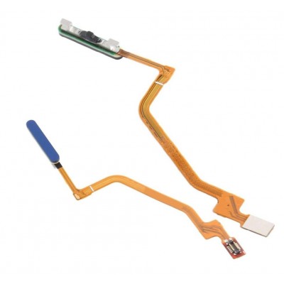 Fingerprint Sensor with Flex Cable for Xiaomi Redmi Note 9 Pro Max Blue