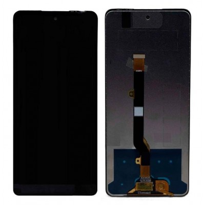 LCD with Touch Screen for Infinix Note 30 5G - Black (display glass combo folder)