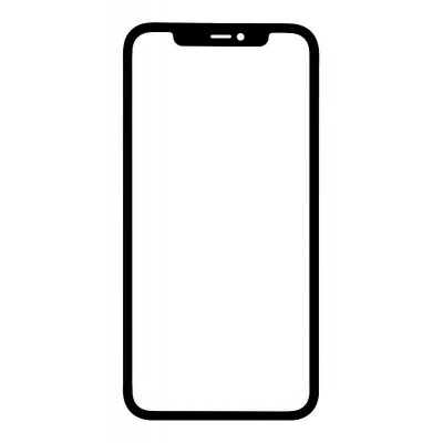 Front Glass for Apple iPhone 11 - Black - Image 3
