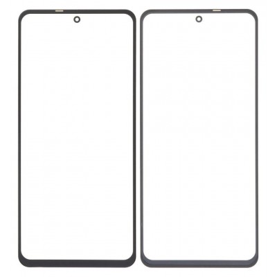 Front Glass for Xiaomi Redmi Note 9 Pro - Black