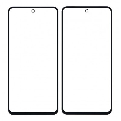 Front Glass for Xiaomi Redmi Note 9 Pro Max - Black