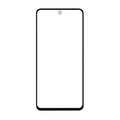 Front Glass for Xiaomi Redmi Note 9 Pro Max - Black - Image 3