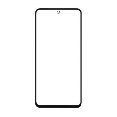 Front Glass for Xiaomi Redmi Note 9 Pro Max - Black - Image 2