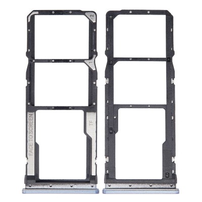 SIM Card Holder Tray for Xiaomi Redmi Note 9 Pro - Black