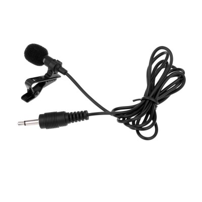 Collar Clip On Microphone - Professional Condenser Noise Cancelling Mic