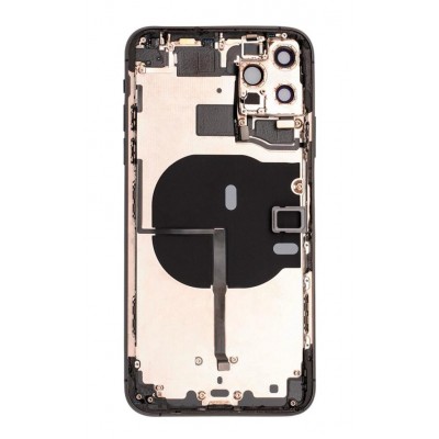 Full Body Housing for Apple iPhone 11 Pro - Black - Image 2