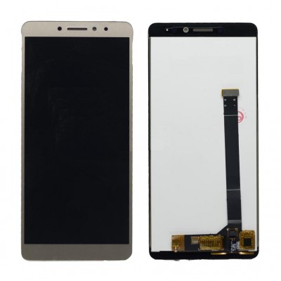 LCD with Touch Screen for 10.or D2 - Gold (display glass combo folder)