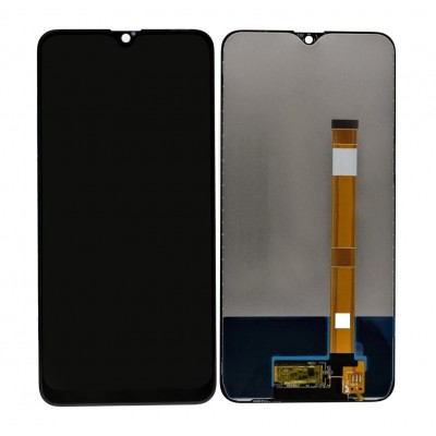 LCD with Touch Screen for Oppo A7 - Black (display glass combo folder)