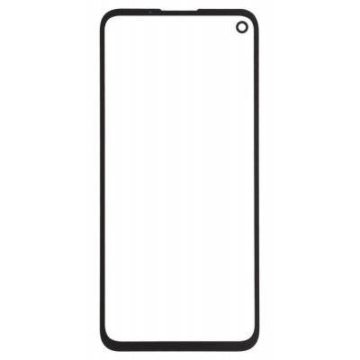 Front Glass for Google Pixel 4a - Black - Image 2