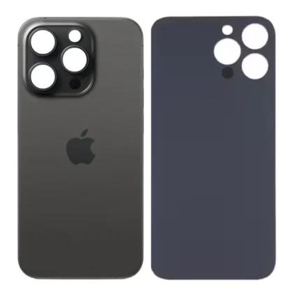 Back Panel Cover for Apple iPhone 15 Pro Max - Black