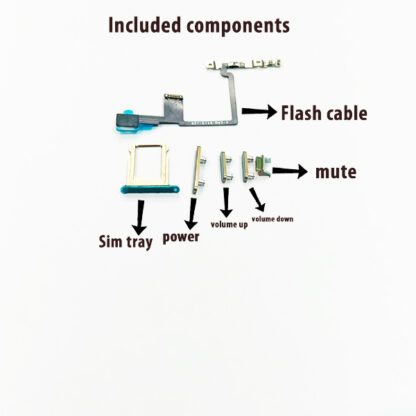 Converter Housing Assembly Rear Back Chassis Housing For iPhone XS Convert to iPhone 14 Pro (Natural Titanium) - Image 3