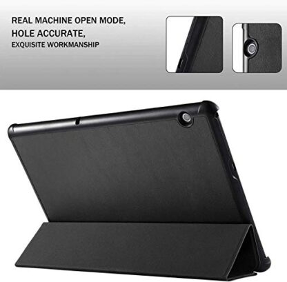 Flip Cover for Lenovo Tab M7 3rd Gen - Black - Image 2