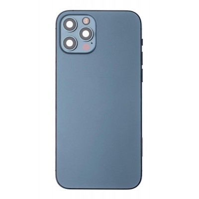 Full Body Housing for Apple iPhone 12 Pro - Blue - Image 3
