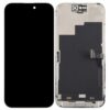 LCD with Touch Screen for Apple iPhone 15 Pro Max - Black (display glass combo folder)
