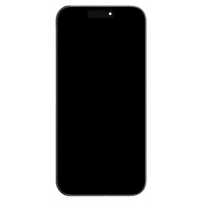 LCD with Touch Screen for Apple iPhone 16 Pro Max - Black (display glass combo folder) - Image 3