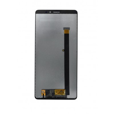 LCD with Touch Screen for Gionee M7 Power - Black (display glass combo folder) - Image 2