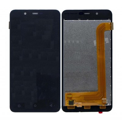 LCD with Touch Screen for Gionee P5 Mini - Black (display glass combo folder)