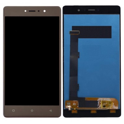 LCD with Touch Screen for Gionee S6s - Mocha (display glass combo folder)