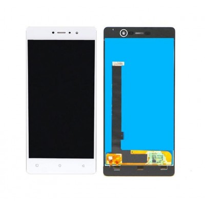 LCD with Touch Screen for Gionee S6s - White (display glass combo folder)
