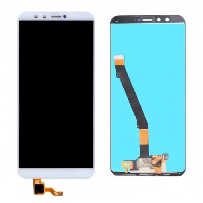 LCD with Touch Screen for Honor 9 Lite - White (display glass combo folder)