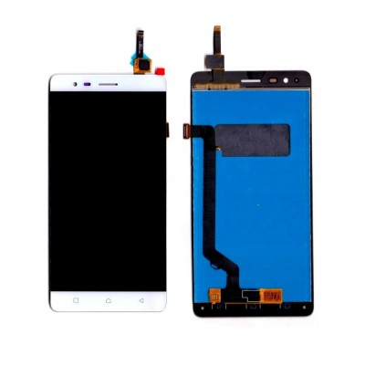 LCD with Touch Screen for Lenovo Vibe K5 Note - White (display glass combo folder)