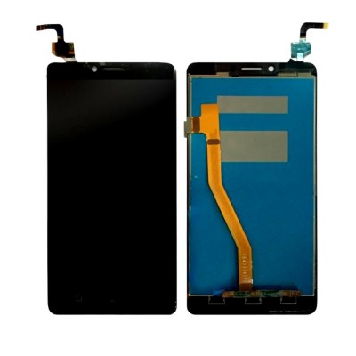 LCD with Touch Screen for Lenovo K6 Note K53a48 - Black (display glass combo folder)