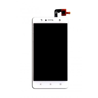 LCD with Touch Screen for Lenovo K8 Plus - White (display glass combo folder) - Image 2