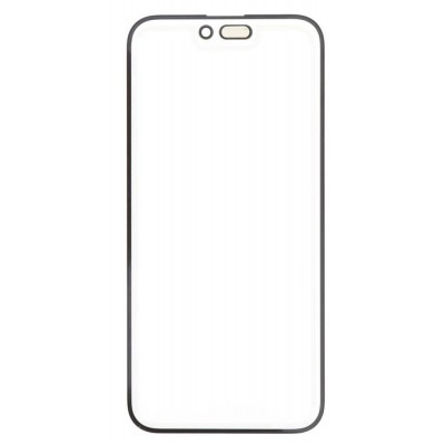Front Glass for Apple iPhone 15 Pro Max - Black - Image 3