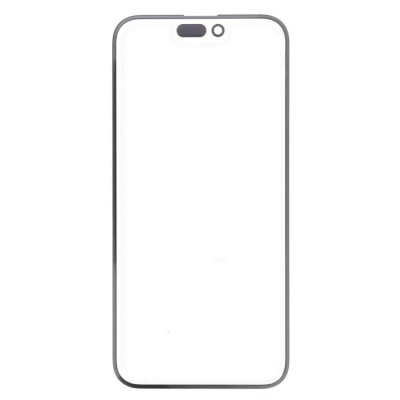 Front Glass for Apple iPhone 15 Pro Max - Black - Image 2