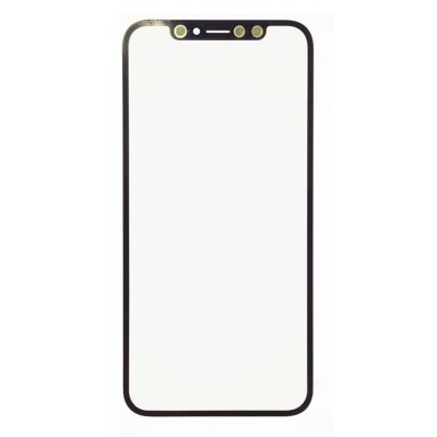 Front Glass for Apple iPhone XS - Black - Image 2