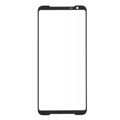 Front Glass for Asus ROG Phone 3 - Black - Image 3