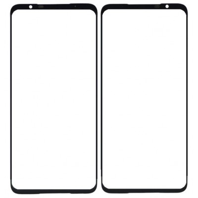 Front Glass for Asus ROG Phone 7 - Black