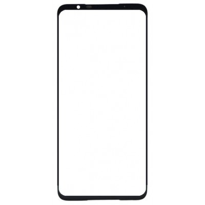 Front Glass for Asus ROG Phone 7 - Black - Image 3