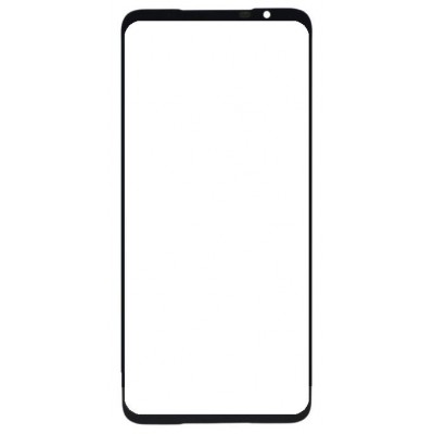 Front Glass for Asus ROG Phone 7 - Black - Image 2